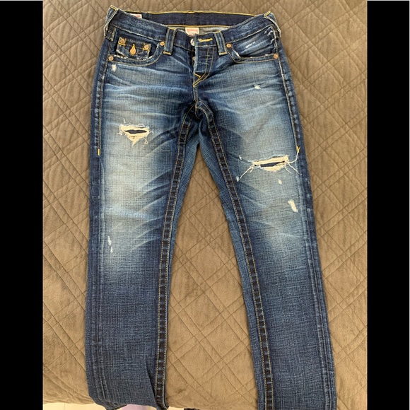 EUC True Religion Jeans size 26 - Picture 9 of 16